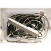 Image 1 : BOX OF POWER CORDS ETC.
