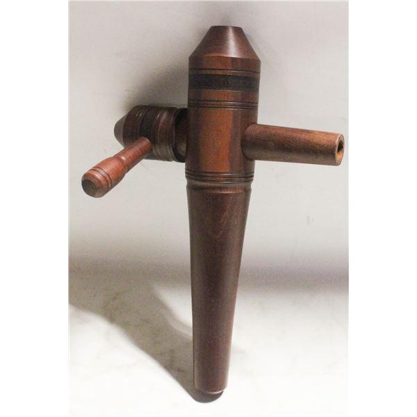 VINTAGE CZECH WOODEN BEER