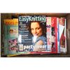 Image 1 : BOX KNITTING & CROCHET MAGAZINES