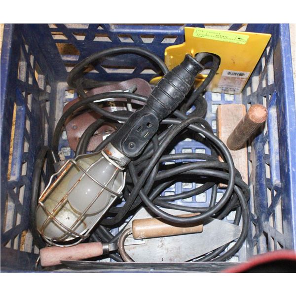 TROUBLE LIGHT WITH 20 FT CORD & MORE