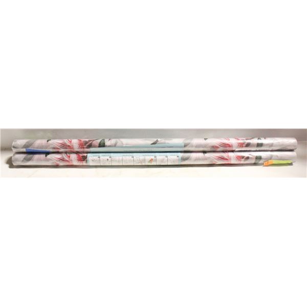 BRAND NEW 3PK OF STAINED GLASS PRINT WINDOW FILM