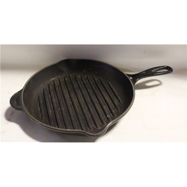 LE CREUSET LARGE CAST IRON PAN