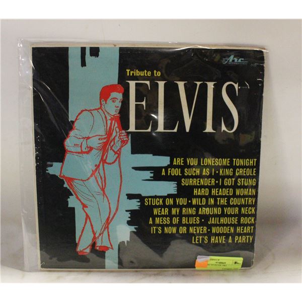 TRIBUTE TO ELVIS 1961
