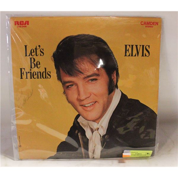 ELVIS LET'S BE FRIENDS 1970