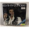 Image 1 : ELVIS IN CONCERT 2 RECORD SET 1977