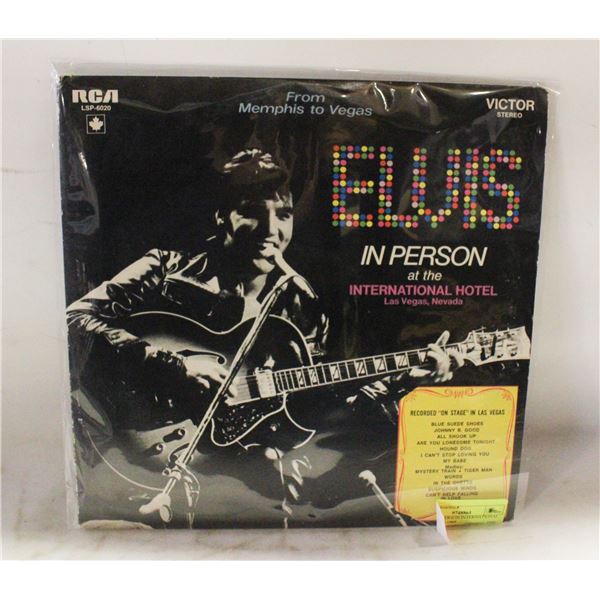 ELVIS IN PERSON INTERNATIONAL LAS VEGAS 1969
