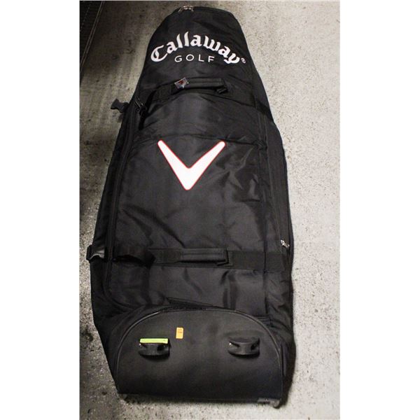 CALLAWAY GOLF CLUB BAG STORAGE ROLLING BAG