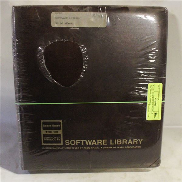 RADIO SHACK TRS-80 MODEL I SOFTWARE LIBRARY