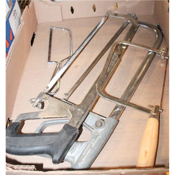 FLAT OF VARIOUS SAWS