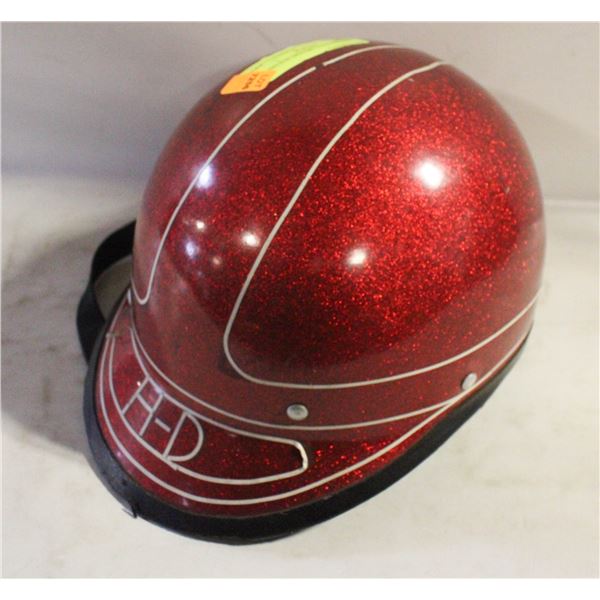 VINTAGE COLLECTABLE NOVELTY MOTORCYCLE HELMET