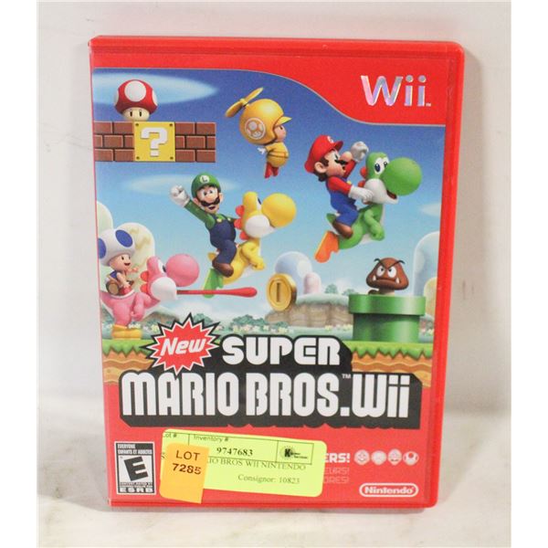 SUPER MARIO BROS WII NINTENDO