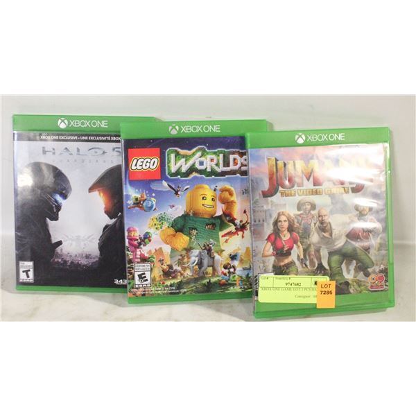 XBOX ONE GAME LOT 3 PCS HALO 5
