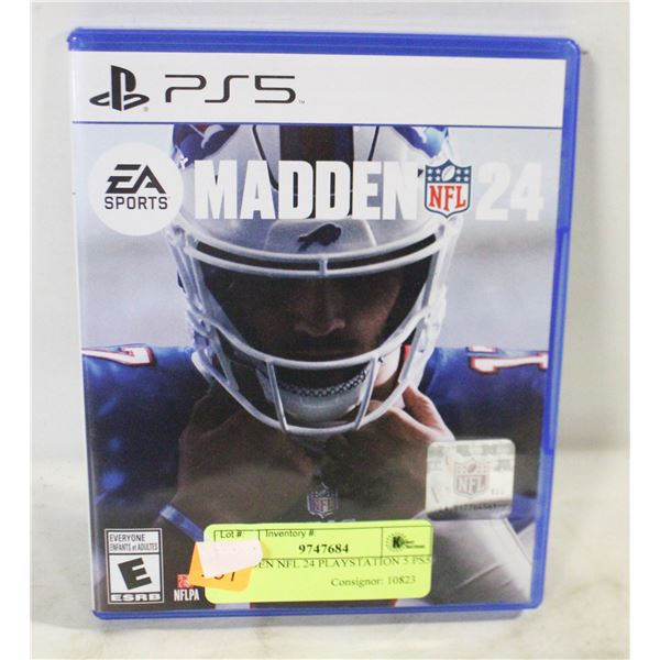 MADDEN NFL 24 PLAYSTATION 5 PS5 EA