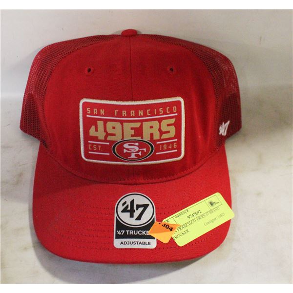 SAN FRANCISCO 49ERS 47 BRAND TRUCKER