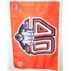 Image 1 : EDMONTON OILERS 40TH ANNIVERSARY FLAG.