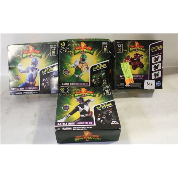 POWER RANGERS BATTLE BIKE RANGERS