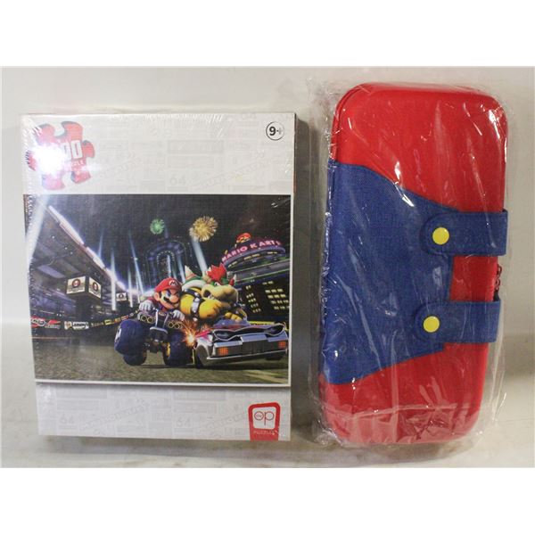 SUPER MARIO NINTENDO SWITCH CASE +