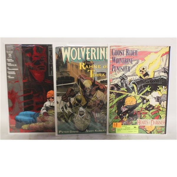 MARVEL COMIC BOOK LOT 3 GHOST RIDER