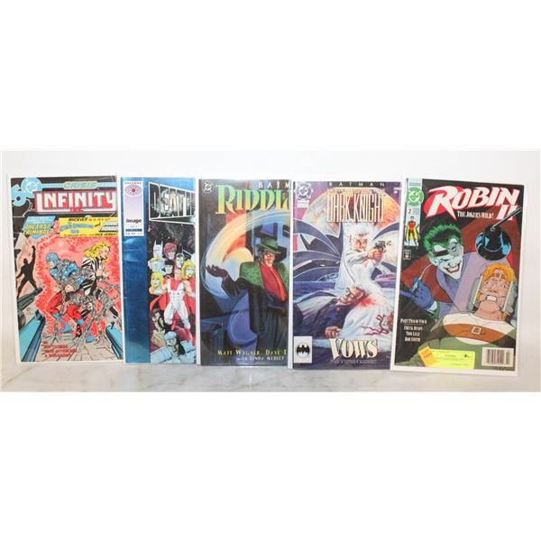 DC IMAGE COMIC BOOK LOT 5 BATMAN