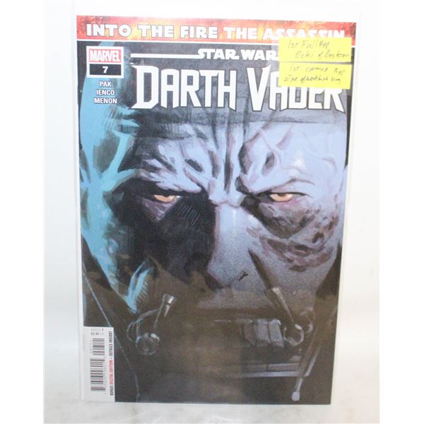 STAR WARS DARTH VADER COMICS INC FIRST