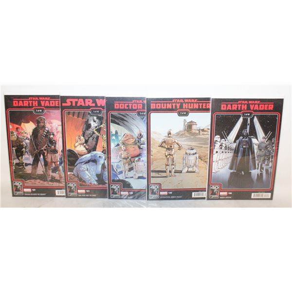 STAR WARS 40TH ANNIVERSARY SET 1-5 OF