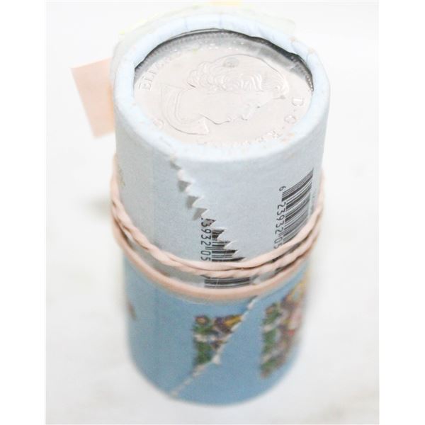 2014 25X50-CENT SPECIAL WRAP MINT ROLL