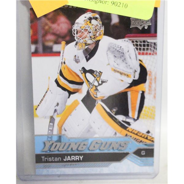 TRISTAN JARRY YOUNG GUNS ROOKIE UPPERDECK