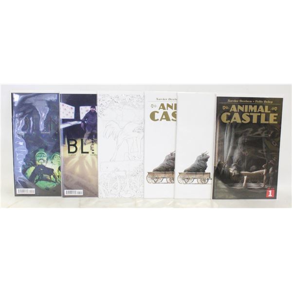 INDY COMICS ANIMAL CASTLE AND BLINK ALL NEW