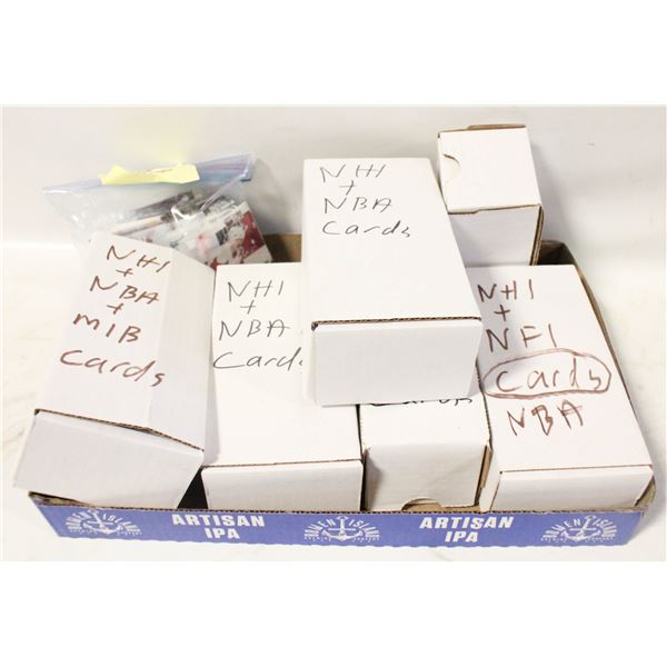 SPORTS CARDS BOXES