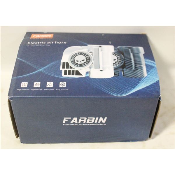 NEW FARBIN AIR HORN 12V TRAIN HORN FOR