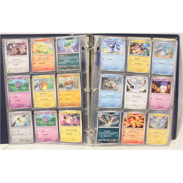 BINDER POKEMON CARDS