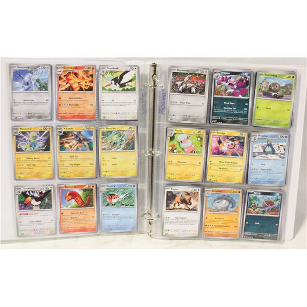 BINDER POKEMON CARDS