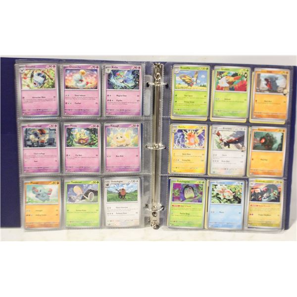 BINDER POKEMON CARDS