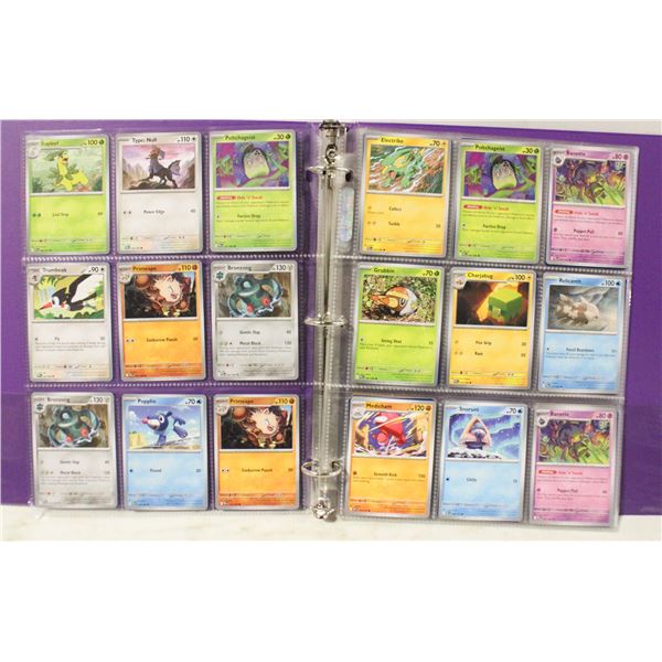 BINDER POKEMON CARDS