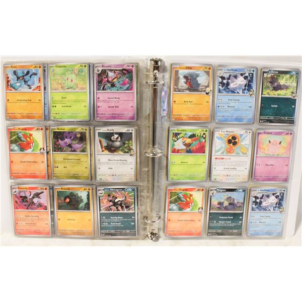 BINDER POKEMON CARDS