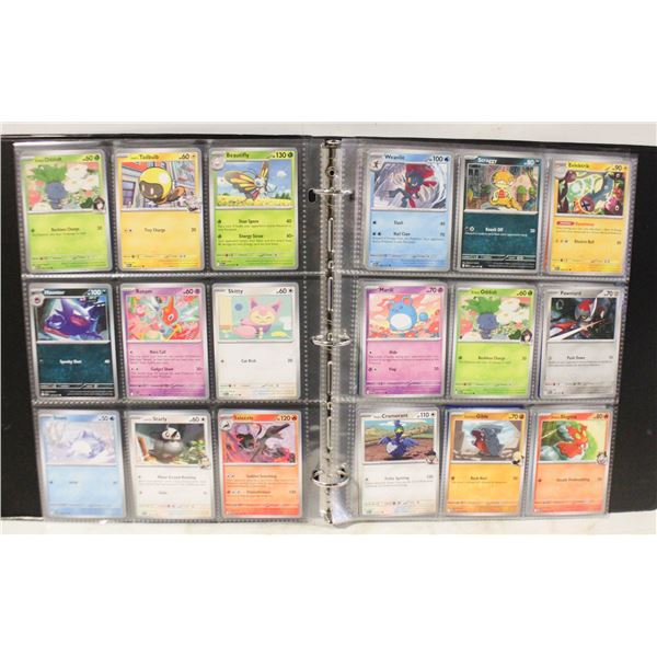 BINDER POKEMON CARDS