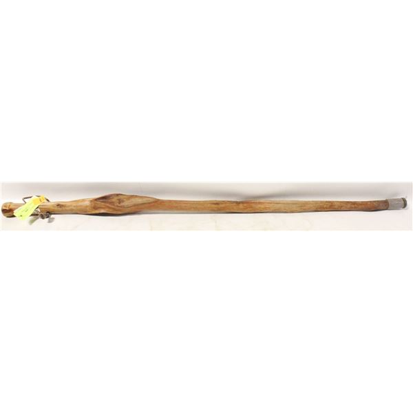 CARVED WALKING STICK