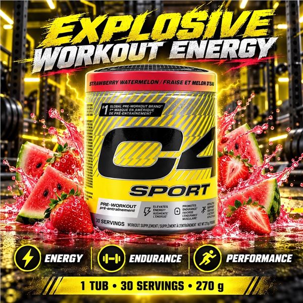 C4 SPORT STRAWBERRY WATERMELON PREWORKOUT BB