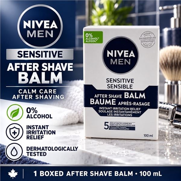 NIVEA MEN SENSITIVE AFTER SHAVE BALM 100ML