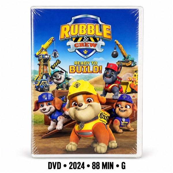 NEW DVD "RUBBLE & CREW: READY TO BUILD!" 2024