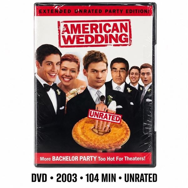 NEW DVD "AMERICAN WEDDING" UNRATED 2003