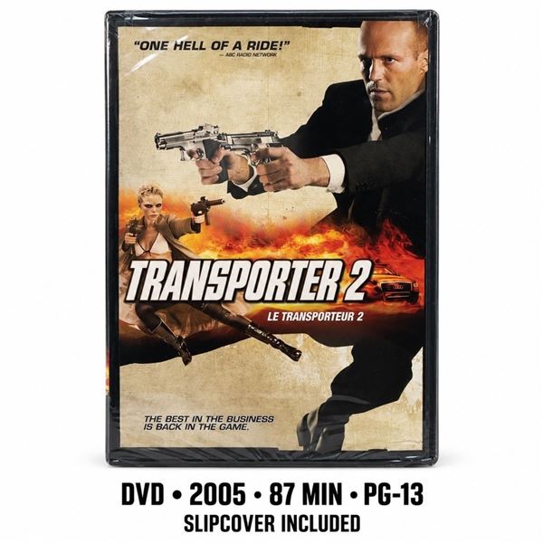 NEW DVD "TRANSPORTER 2" ACTION THRILLER 2005
