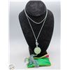 Image 1 : GENUINE JADE PENDANT NECKLACE