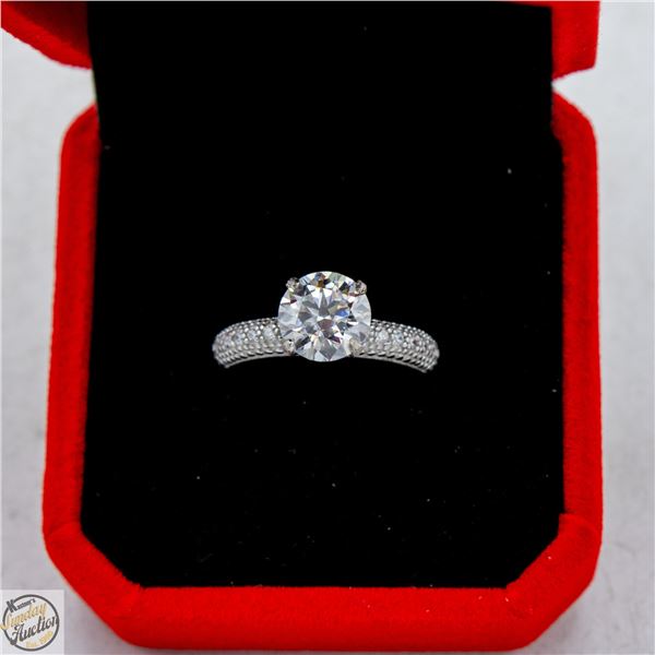 #5167-CUSTOM HAND, SET 2.00 CT GRA CERTIFIED