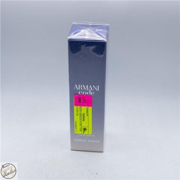 BRAND NEW ARMANI CODE 75ML EAU DE PARFUM