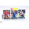 Image 1 : 3 UPPERDECK YOUNG GUNS ROOKIES LARKIN SLEPYSHEV