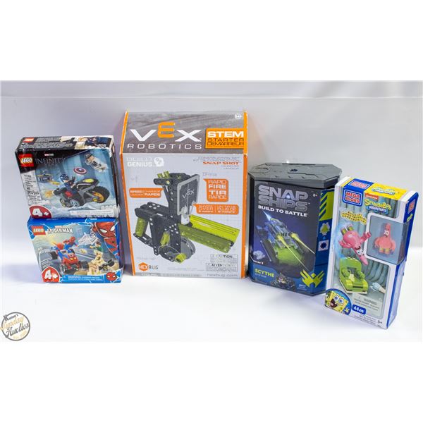 NEW/UNUSED ITEMS LEGO #76172 & #76189
