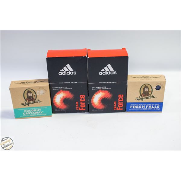 NEW (X2) ADIDAS TEAM FORCE FOR MEN