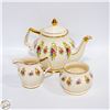 Image 1 : VINTAGE SADLER TEA POT W/MATCHING