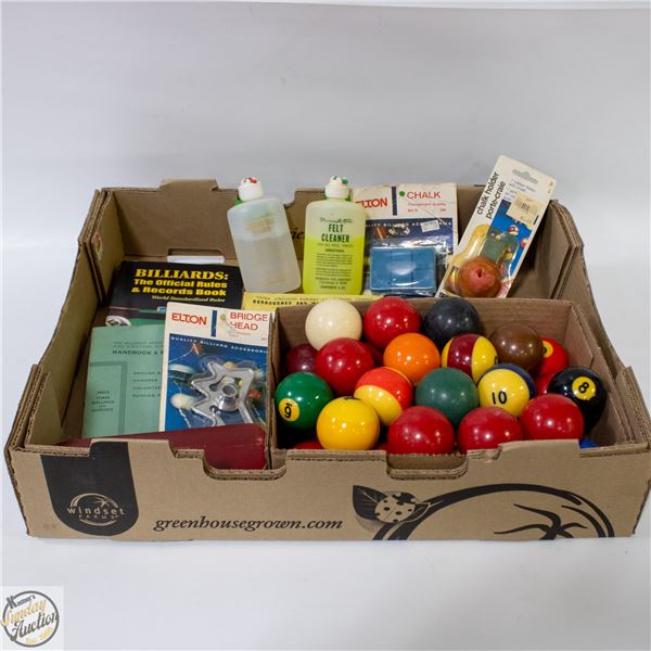 ESTATE VINTAGE BILLARD POOL BALL